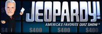 Jeopardy! game logo Jeopardy! game logo